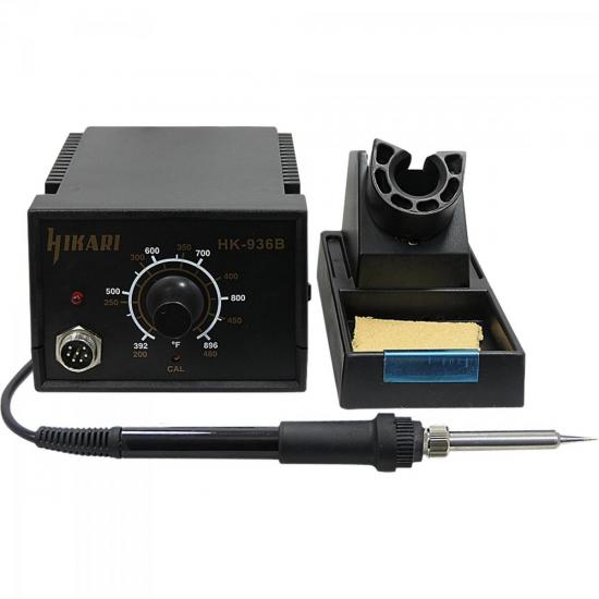 Estação de Solda Analógica HK936B 60W 127V HIKARI por 0,00 à vista no boleto/pix ou parcele em até 1x sem juros. Compre na loja Mundomax!