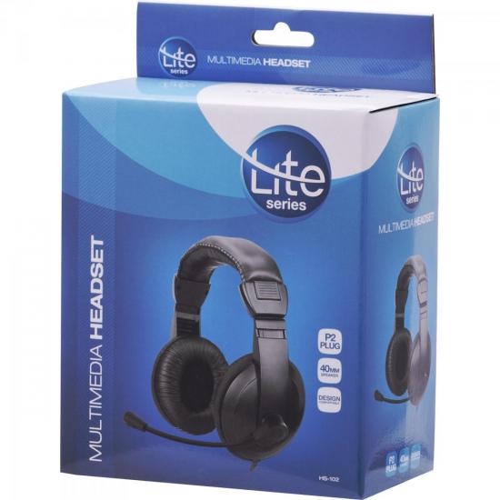 Fone Multimídia HS-102 LITE por 0,00 à vista no boleto/pix ou parcele em até 1x sem juros. Compre na loja Mundomax!