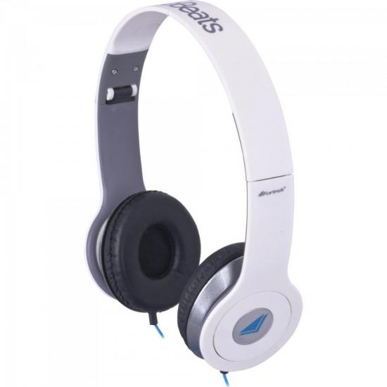 Fone de Ouvido com Microfone GoBeats HDP-601 Branco FORTREK por 0,00 à vista no boleto/pix ou parcele em até 1x sem juros. Compre na loja Mundomax!
