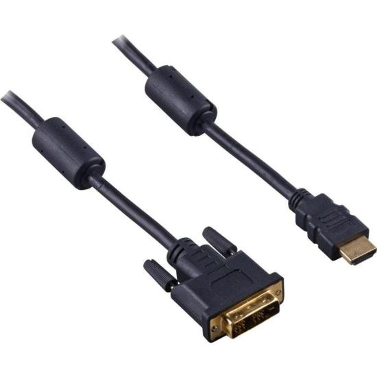 Cabo HDMI X DVI-D Single Link HMD-201 1,8m Fortrek por 38,00 à vista no boleto/pix ou parcele em até 1x sem juros. Compre na loja Mundomax!