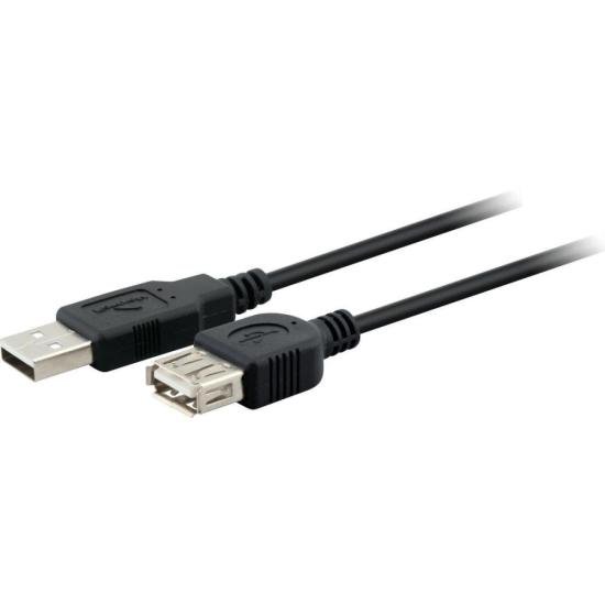 Cabo Extensor USB 2.0 A Macho x A Femea Fortrek USM-101 1,8m FK 413C por 10,65 à vista no boleto/pix ou parcele em até 1x sem juros. Compre na loja Fortrek!