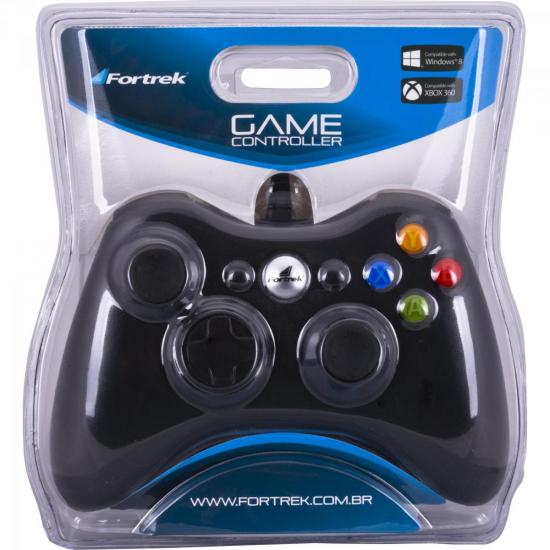 Controle com Fio Para Xbox 360 XGC-101 Preto FORTREK por 0,00 à vista no boleto/pix ou parcele em até 1x sem juros. Compre na loja Mundomax!