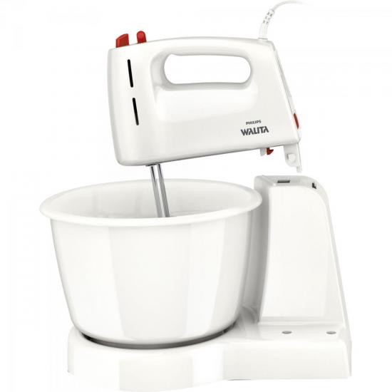 Batedeira 250W 220V RI7000/40 Branca/Vermelha PHILIPS WALITA por 0,00 à vista no boleto/pix ou parcele em até 1x sem juros. Compre na loja Mundomax!