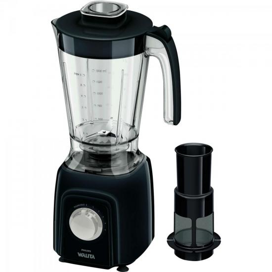 Liquidificador com 5 Velocidades 550W RI2160/91 110V Preto PHILIPS por 0,00 à vista no boleto/pix ou parcele em até 1x sem juros. Compre na loja Mundomax!