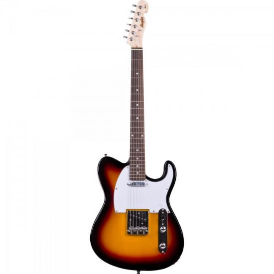 Guitarra TAGIMA Tele MG-52 Sunburst Memphis por 0,00 à vista no boleto/pix ou parcele em até 1x sem juros. Compre na loja Mundomax!