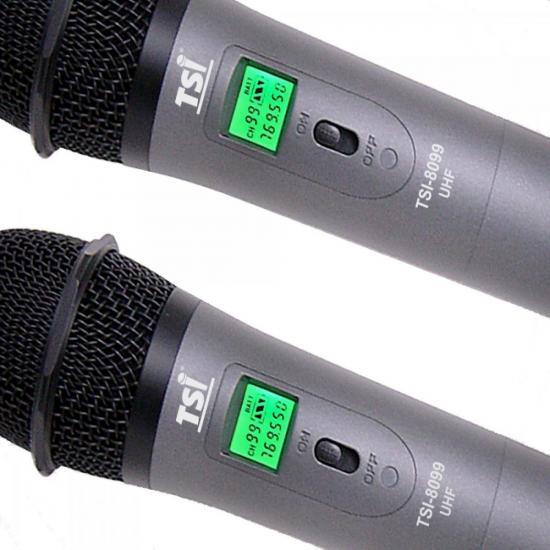 MIC TSI S/FIO UHF TSI8299 por 0,00 à vista no boleto/pix ou parcele em até 1x sem juros. Compre na loja Mundomax!