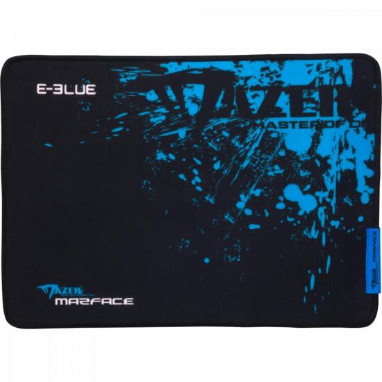 Mouse Pad Gamer MAZER CONTROL S Preto/Azul E-BLUE por 0,00 à vista no boleto/pix ou parcele em até 1x sem juros. Compre na loja Mundomax!