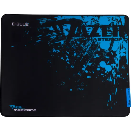 Mouse Pad Gamer MAZER CONTROL L Preto/Azul E-BLUE (52184)