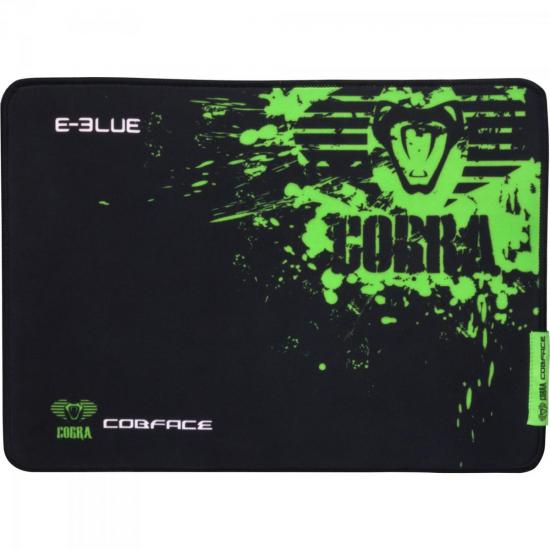 Mouse Pad Gamer COBRA SPEED S Preto/Verde E-BLUE por 0,00 à vista no boleto/pix ou parcele em até 1x sem juros. Compre na loja Mundomax!