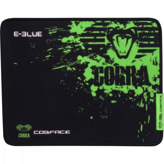 Mouse Pad Gamer COBRA SPEED M Preto/Verde E-BLUE por 0,00 à vista no boleto/pix ou parcele em até 1x sem juros. Compre na loja Mundomax!