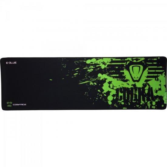 Mouse Pad Gamer COBRA SPEED XL Preto/Verde E-BLUE por 0,00 à vista no boleto/pix ou parcele em até 1x sem juros. Compre na loja Mundomax!