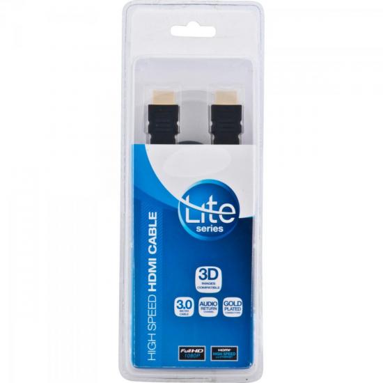 Cabo HDMI Com Filtro 1.4 3D 3m HDF-102/3M Preto LITE por 0,00 à vista no boleto/pix ou parcele em até 1x sem juros. Compre na loja Mundomax!