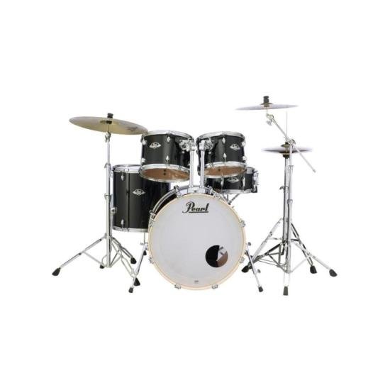 Bateria PEARL EXPORT EXX725SP Preta por 0,00 à vista no boleto/pix ou parcele em até 1x sem juros. Compre na loja Mundomax!