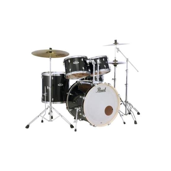 Bateria PEARL EXPORT EXX725SP Preta por 0,00 à vista no boleto/pix ou parcele em até 1x sem juros. Compre na loja Mundomax!