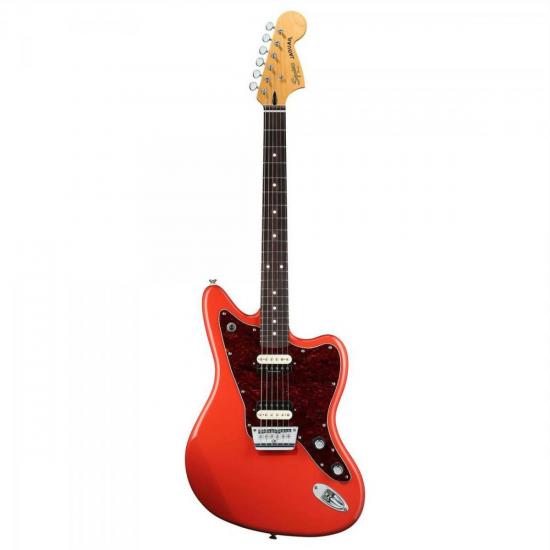 Guitarra FENDER JAGUAR Modificado Vintage Modified HH Vermelha SQUIER por 0,00 à vista no boleto/pix ou parcele em até 1x sem juros. Compre na loja Mundomax!