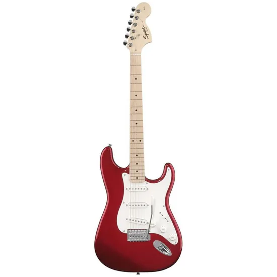 Guitarra SQUIER Stratocaster Affinity Vermelha por 0,00 à vista no boleto/pix ou parcele em até 1x sem juros. Compre na loja Mundomax!