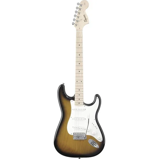 Guitarra Squier Stratocaster Affinity 2 Color Sunburst por 0,00 à vista no boleto/pix ou parcele em até 1x sem juros. Compre na loja Mundomax!