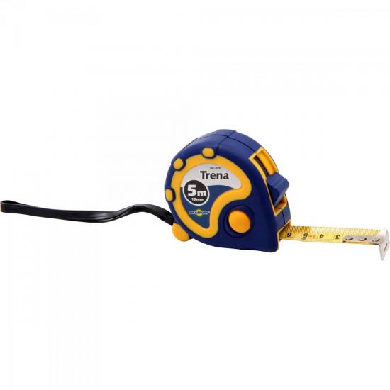 Trena com Trava 5m x 19mm Emborrachada Soft Azul BRASFORT por 0,00 à vista no boleto/pix ou parcele em até 1x sem juros. Compre na loja Mundomax!