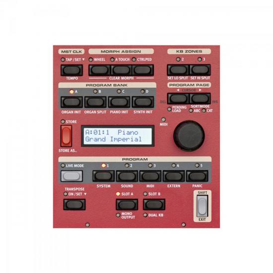 Teclado NORD STAGE 2 SW73 Vermelho - Mundomax