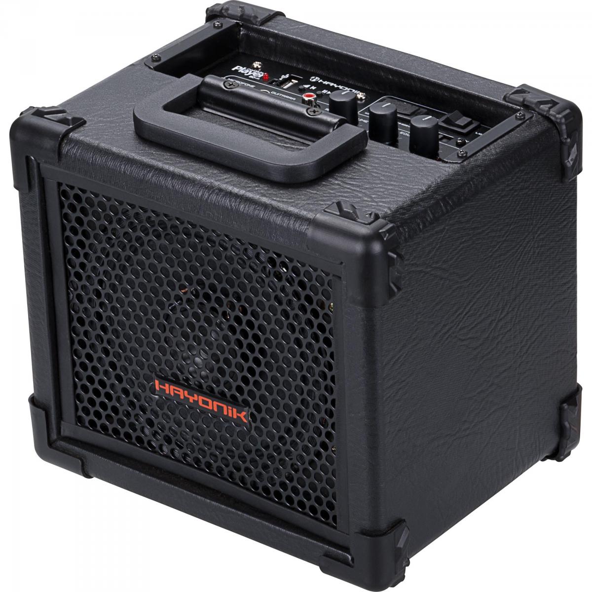 Caixa Multiuso 20W USB PLAYER 80 Preta HAYONIK - Mundomax