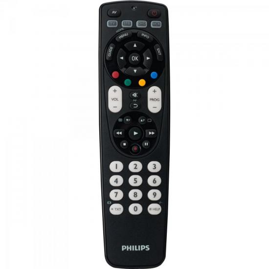 Controle Remoto Universal SRP4004 4 em 1 PHILIPS por 0,00 à vista no boleto/pix ou parcele em até 1x sem juros. Compre na loja Mundomax!