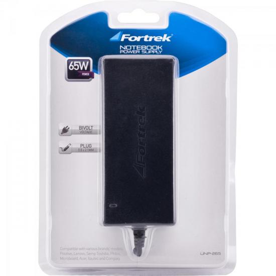 Fonte Notebook 19 Volts 65 Watts com Pino 5,5/2,1mm Bivolt FORTREK por 64,90 à vista no boleto/pix ou parcele em até 2x sem juros. Compre na loja Mundomax!