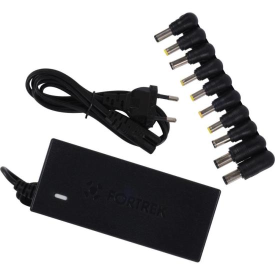 Fonte Universal Para Notebook Fortrek UNP-290 90W Bivolt FK 433B por 150,43 à vista no boleto/pix ou parcele em até 6x sem juros. Compre na loja Fortrek!