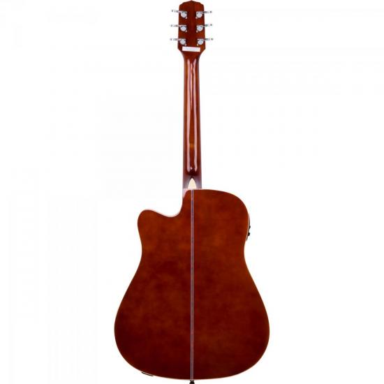 Violão GIANNINI Eletroacústico Folk Cutaway Aço GF-1R CEQ Natural por 0,00 à vista no boleto/pix ou parcele em até 1x sem juros. Compre na loja Mundomax!