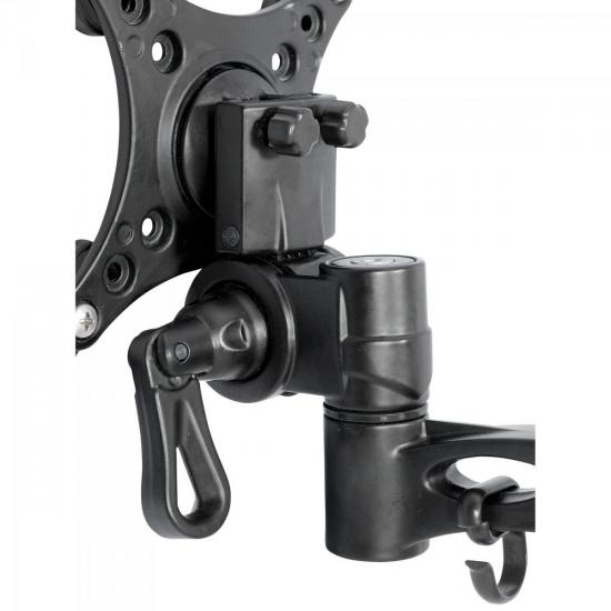 Suporte para TV Plasma/LCD/LED Articulado 10\" a 42\" MI972 Preto por 0,00 à vista no boleto/pix ou parcele em até 1x sem juros. Compre na loja Mundomax!