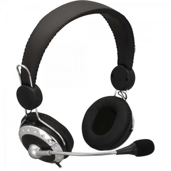 Fone Multimídia HS-307 Preto FORTREK por 0,00 à vista no boleto/pix ou parcele em até 1x sem juros. Compre na loja Mundomax!