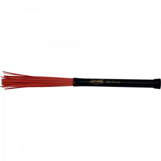 Vassourinha Para Cajon PITHY BIG BRUSH TV080 Preta/Vermelha TORELLI por 0,00 à vista no boleto/pix ou parcele em até 1x sem juros. Compre na loja Mundomax!