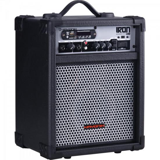 Caixa de Som Multiuso HAYONIK Iron 200 30W Bluetooth Preta por 842,00 à vista no boleto/pix ou parcele em até 10x sem juros. Compre na loja Mundomax!