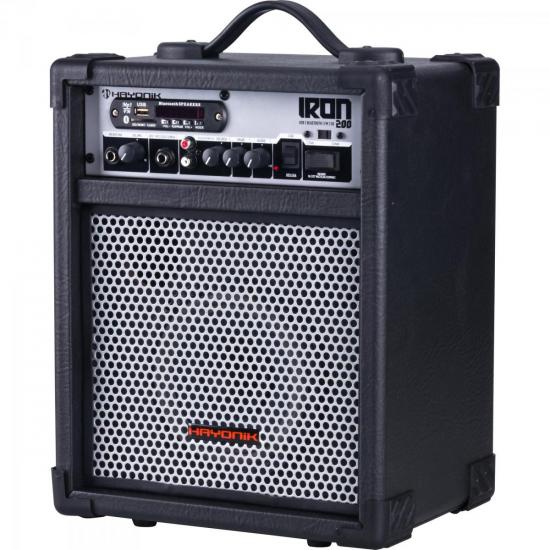 Caixa de Som Multiuso HAYONIK Iron 200 30W Bluetooth Preta por 842,00 à vista no boleto/pix ou parcele em até 10x sem juros. Compre na loja Mundomax!