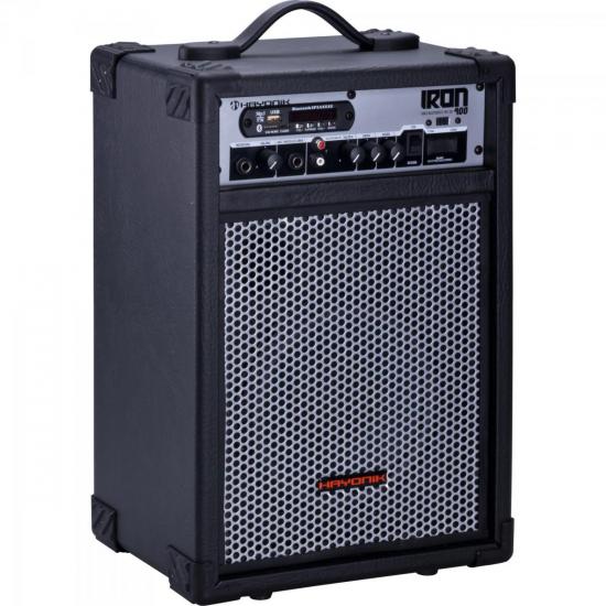 Caixa de Som Multiuso HAYONIK Iron 400 60W Bluetooth Preta por 919,99 à vista no boleto/pix ou parcele em até 10x sem juros. Compre na loja Mundomax!