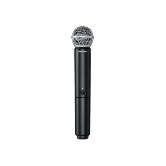 Sistema Shure sem Fio com Microfone de Mão BLX24BR/SM58 SHURE por 5.199,00 à vista no boleto/pix ou parcele em até 12x sem juros. Compre na loja Mundomax!