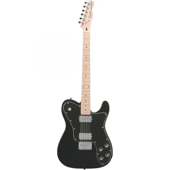 Guitarra SQUIER Vintage Modified Telecaster Custom2 Preto FENDER por 0,00 à vista no boleto/pix ou parcele em até 1x sem juros. Compre na loja Mundomax!