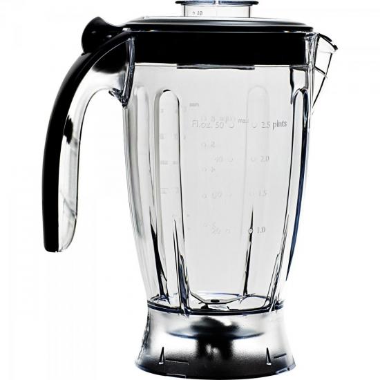 Copo para Liquidificadores com Alça, Tampa e Hélice Preta HR2980/10 por 0,00 à vista no boleto/pix ou parcele em até 1x sem juros. Compre na loja Mundomax!