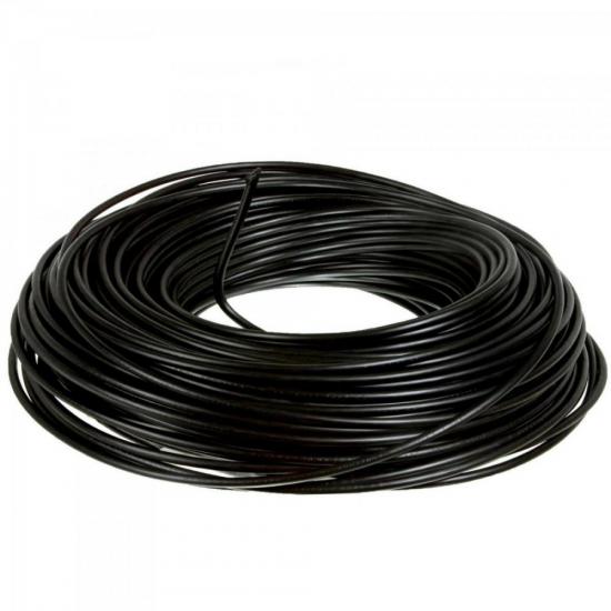 Fio Flex 1,50mm Preto CABLENA por 0,00 à vista no boleto/pix ou parcele em até 1x sem juros. Compre na loja Mundomax!