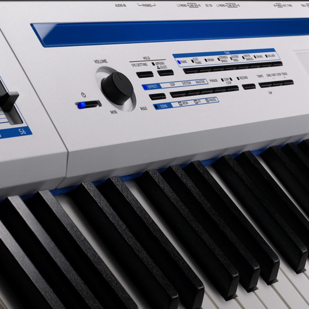 Piano Sintetizador CASIO 88 Teclas PRIVIA PRO PX-5S Branco - Mundomax