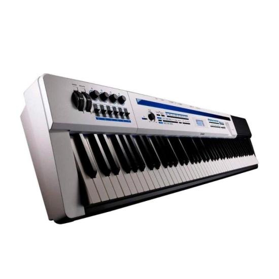 Piano Sintetizador CASIO 88 Teclas PRIVIA PRO PX-5S Branco por 5.669,00 à vista no boleto/pix ou parcele em até 12x sem juros. Compre na loja Mundomax!