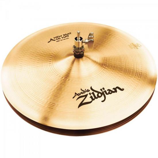 Prato Hihat Zildjian Avedis 14\" A0133 New Beat por 0,00 à vista no boleto/pix ou parcele em até 1x sem juros. Compre na loja Mundomax!