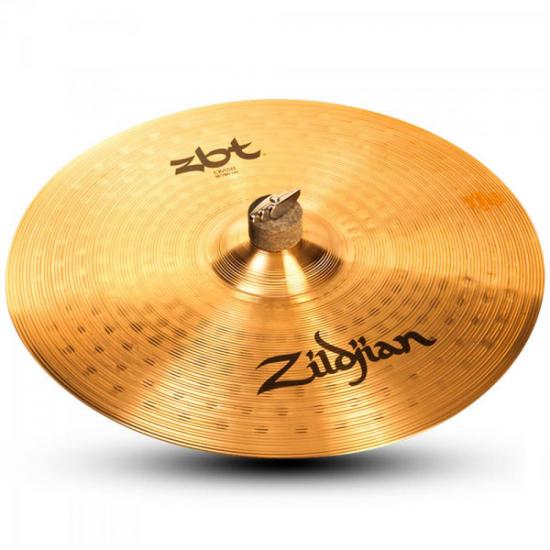 Prato Zildjian ZBT 16\" Crash ZBT16C por 0,00 à vista no boleto/pix ou parcele em até 1x sem juros. Compre na loja Mundomax!