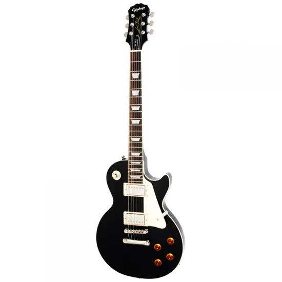 Guitarra Epiphone Les Paul LP Studio Preta por 0,00 à vista no boleto/pix ou parcele em até 1x sem juros. Compre na loja Mundomax!
