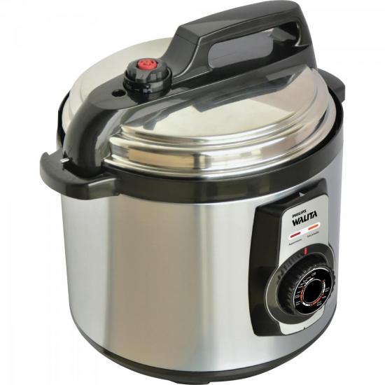 Panela de Pressão Elétrica com Timer e Regulagem de Temperatura por 0,00 à vista no boleto/pix ou parcele em até 1x sem juros. Compre na loja Mundomax!