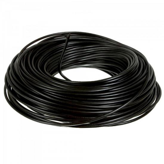 Fio Flex 4,00mm Preto CABLENA por 0,00 à vista no boleto/pix ou parcele em até 1x sem juros. Compre na loja Mundomax!