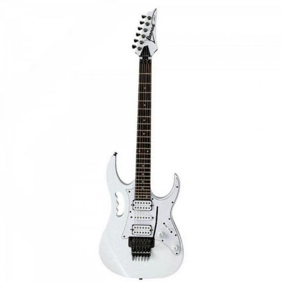 Guitarra IBANEZ Jem Jr Branca por 0,00 à vista no boleto/pix ou parcele em até 1x sem juros. Compre na loja Mundomax!
