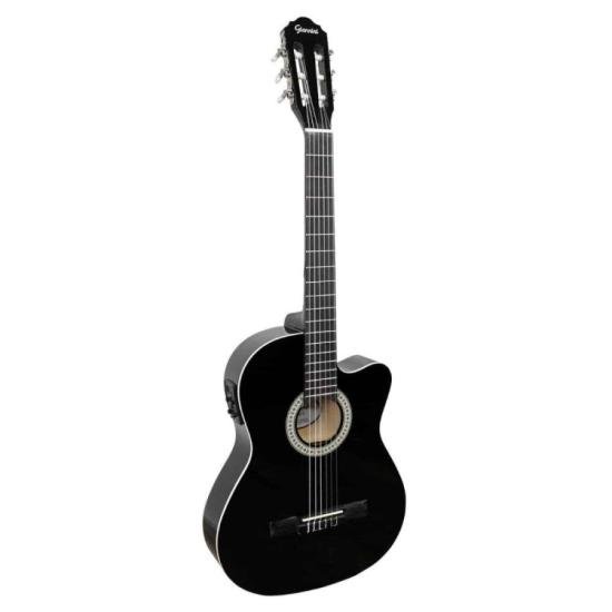 Violão Giannini Start NF14 CEQ Eletroacústico Nylon Preto por 599,00 à vista no boleto/pix ou parcele em até 10x sem juros. Compre na loja Mundomax!