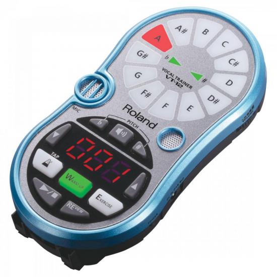 Afinador Vocal VT12 Azul ROLAND por 0,00 à vista no boleto/pix ou parcele em até 1x sem juros. Compre na loja Mundomax!