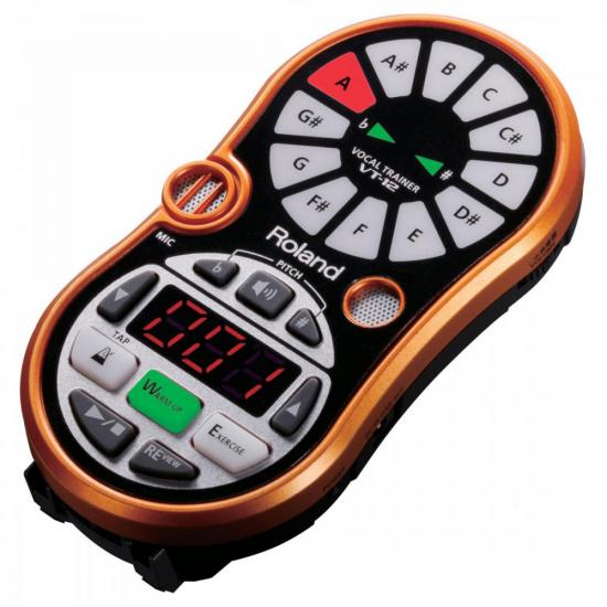 Treinador Vocal VT12 Laraja ROLAND por 0,00 à vista no boleto/pix ou parcele em até 1x sem juros. Compre na loja Mundomax!