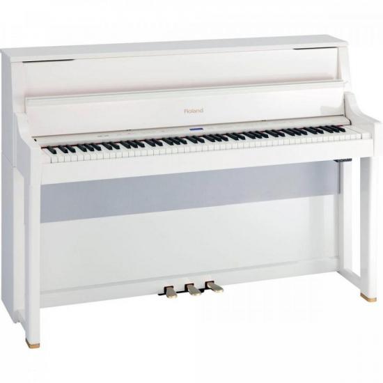Piano Digital ROLAND LX15 PW por 0,00 à vista no boleto/pix ou parcele em até 1x sem juros. Compre na loja Mundomax!